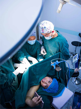 Breast augmentation live:Everyone can be the lead actor of a